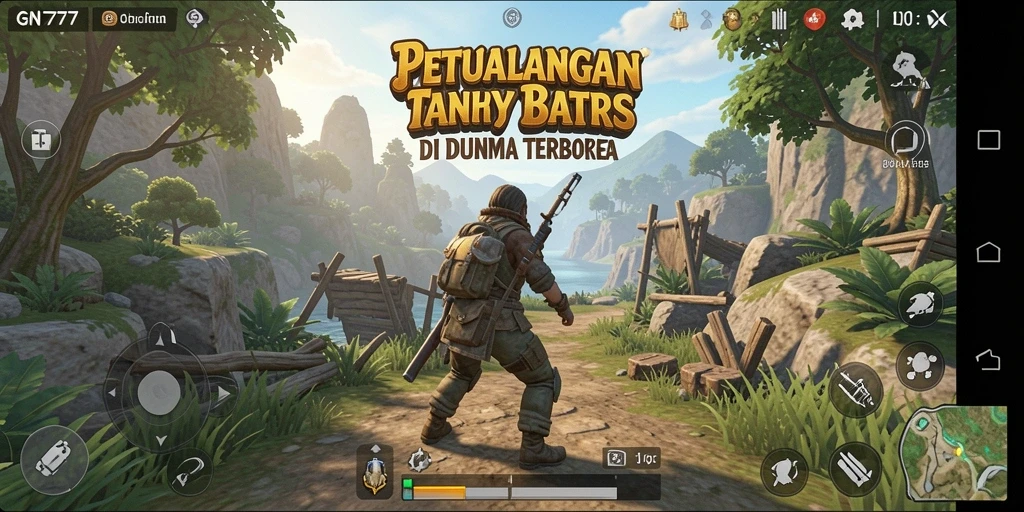 Tampilan gameplay menawan dan luas di GN777.
