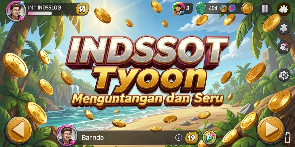 Screenshot gameplay seru dari berbagai mesin slot.