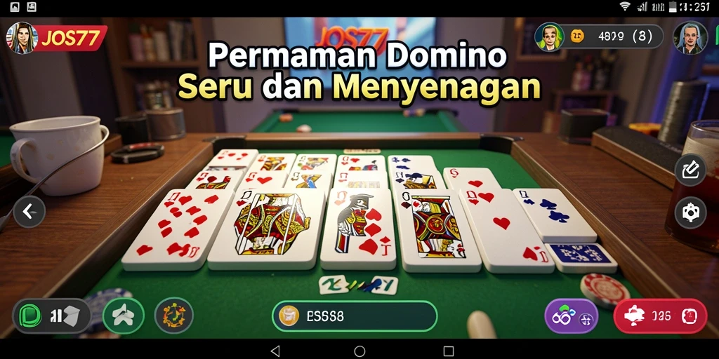 Tampilan gameplay seru dari JOS77 yang menarik perhatian.