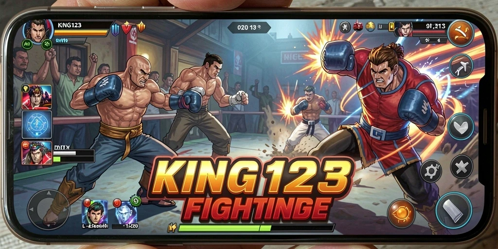 Tampilan dinamis pertandingan KING123 yang menegangkan.