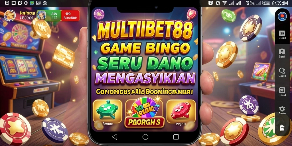 Tampilan gameplay Bingo di MULTIBET88 yang seru dan interaktif.
