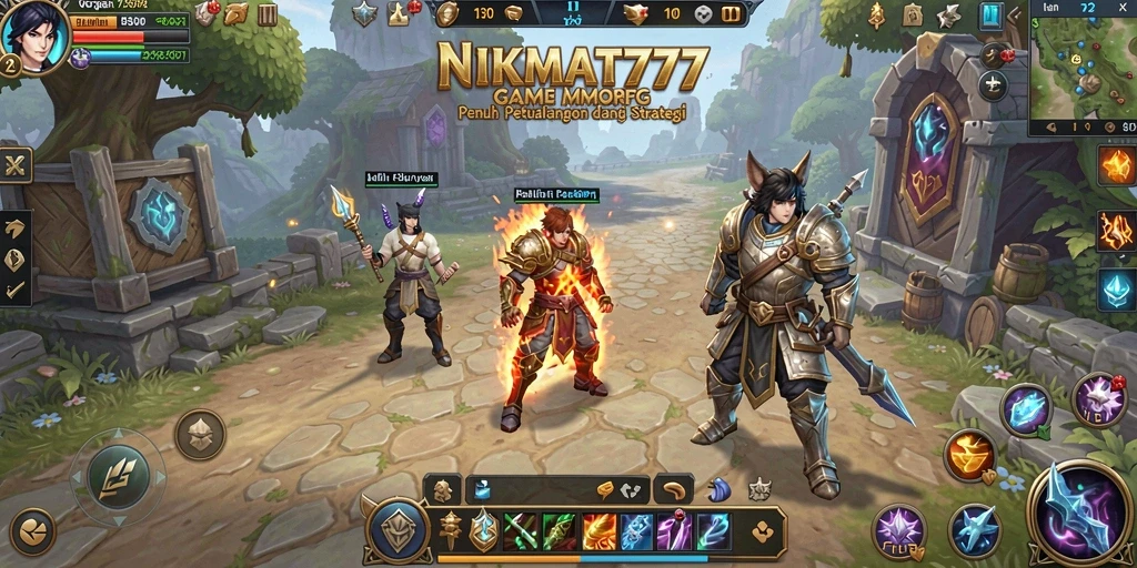 Tampilan gameplay NIKMAT777 yang menarik dan interaktif.