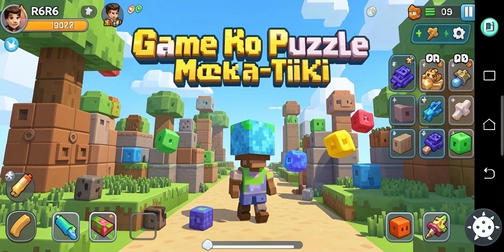 Screenshot gameplay R6R6 menunjukkan tantangan menarik dalam teka-teki.