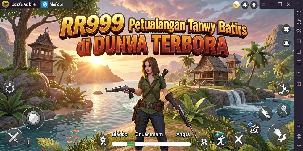 Tampilan gameplay RR999 dengan petualangan Open World yang seru.